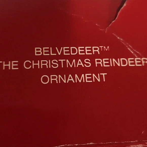 Reindeer Xmas Tree Ornament - Picture 5 of 6